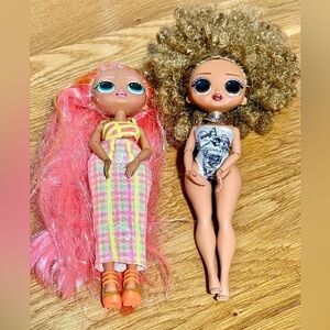 Lot Of 2 LOL Surprise Dolls​​​​​​​​​​​​